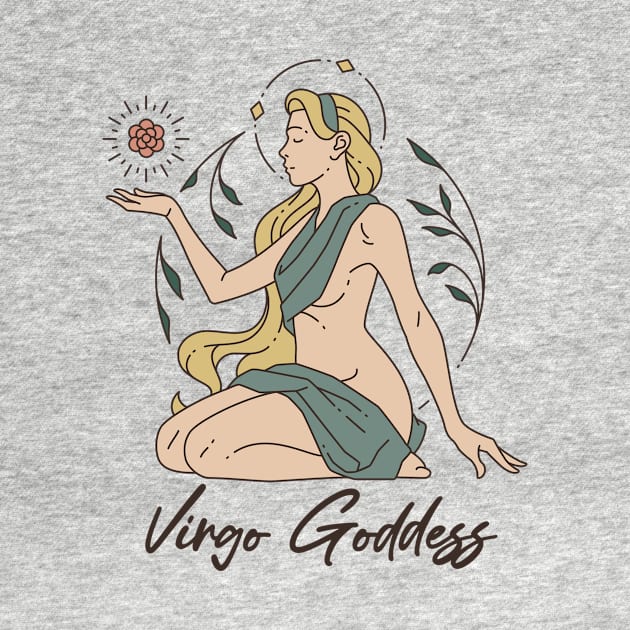 Virgo Goddess by Garden Avenue Designs